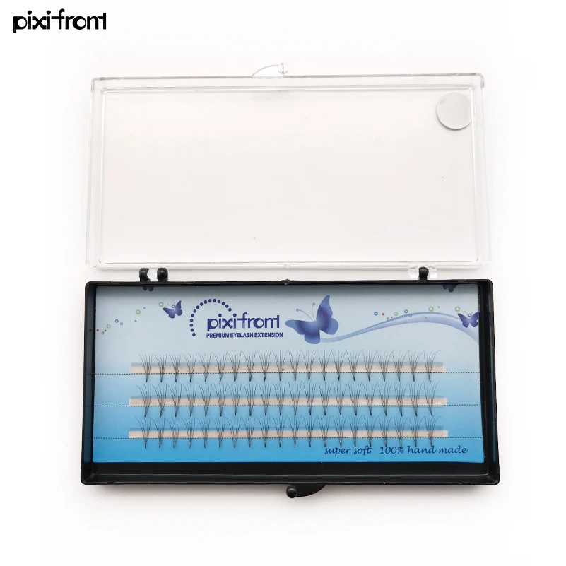 PIXIFRONT 1case 5D Fans eyelashes, Lashes, silk individual false mink eyelash extension 0.07thickness 8-14mm PIXIFRONT 1case 5D Fans eyelashes, Lashes, silk individual false mink eyelash extension 0.07thickness 8-14mm