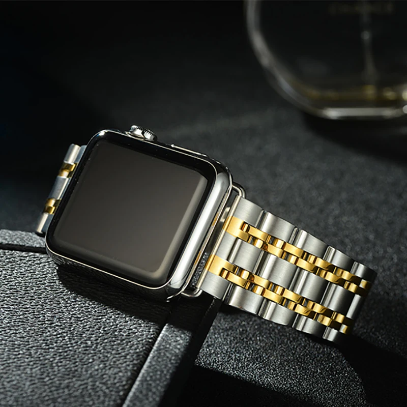 Tali Rantai Logam Steel Watch Band Tali 