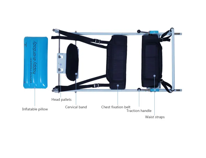 Запатентованная Хорошая Эффективная Шейная спина поясница позвоночника тяга кровать терапия массаж тела растягивающее устройство для Lumbago боли в спине