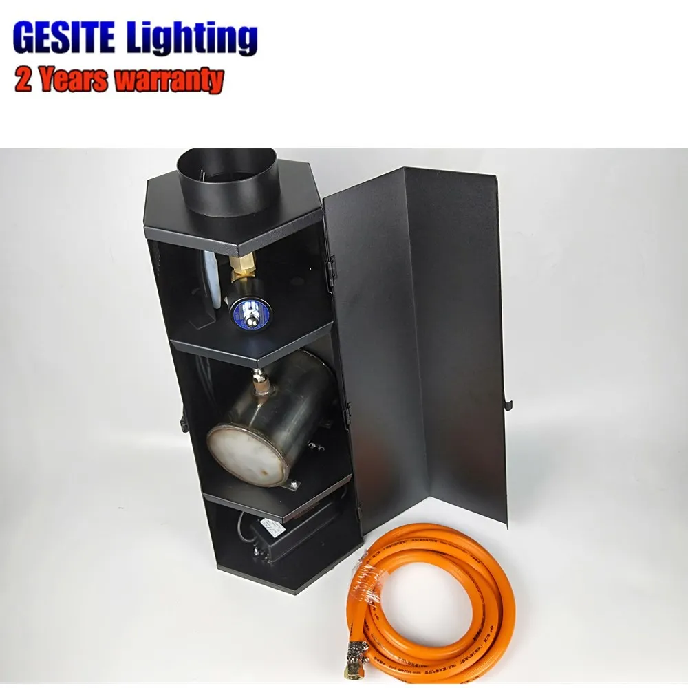 

FREE SHIPPING Stage Fire Flame Machine DJ Effect Equipment DMX Manual Wire lpg
