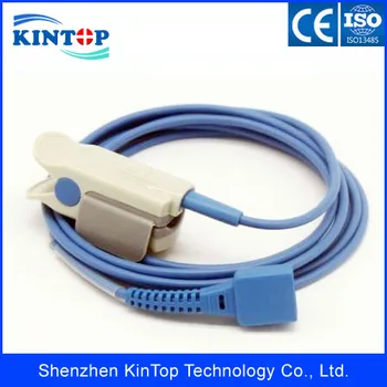 

2pcs/lot DHL Free Shipping Nonin 8500/860/8700/8800 Adult finger clip SpO2 sensor,3m 7pin with CE approved