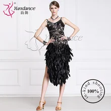 Мода Розничная Сальса Латинский танец платье L-14272