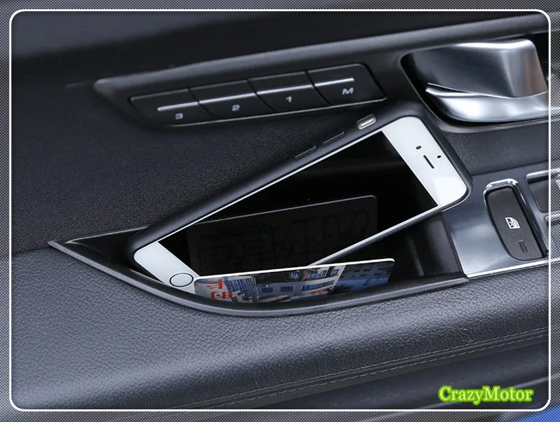 Для Range Rover Evoque 2012- автомобиль внутренней ручки подлокотник ящик для хранения перчаток Чехол Держатель Автоаксессуары Организатор