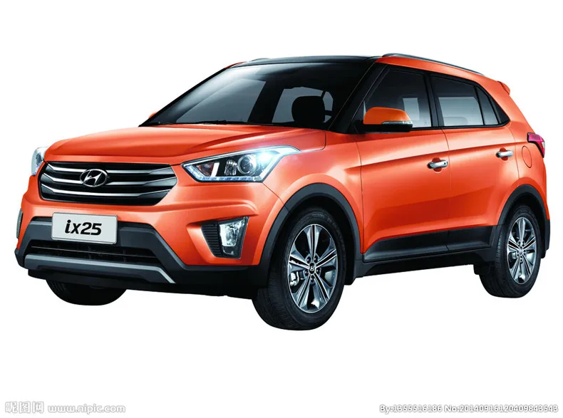 Luhuezu хромированный топливный бак крышка Газа крышка для hyundai Creta IX25 аксессуары