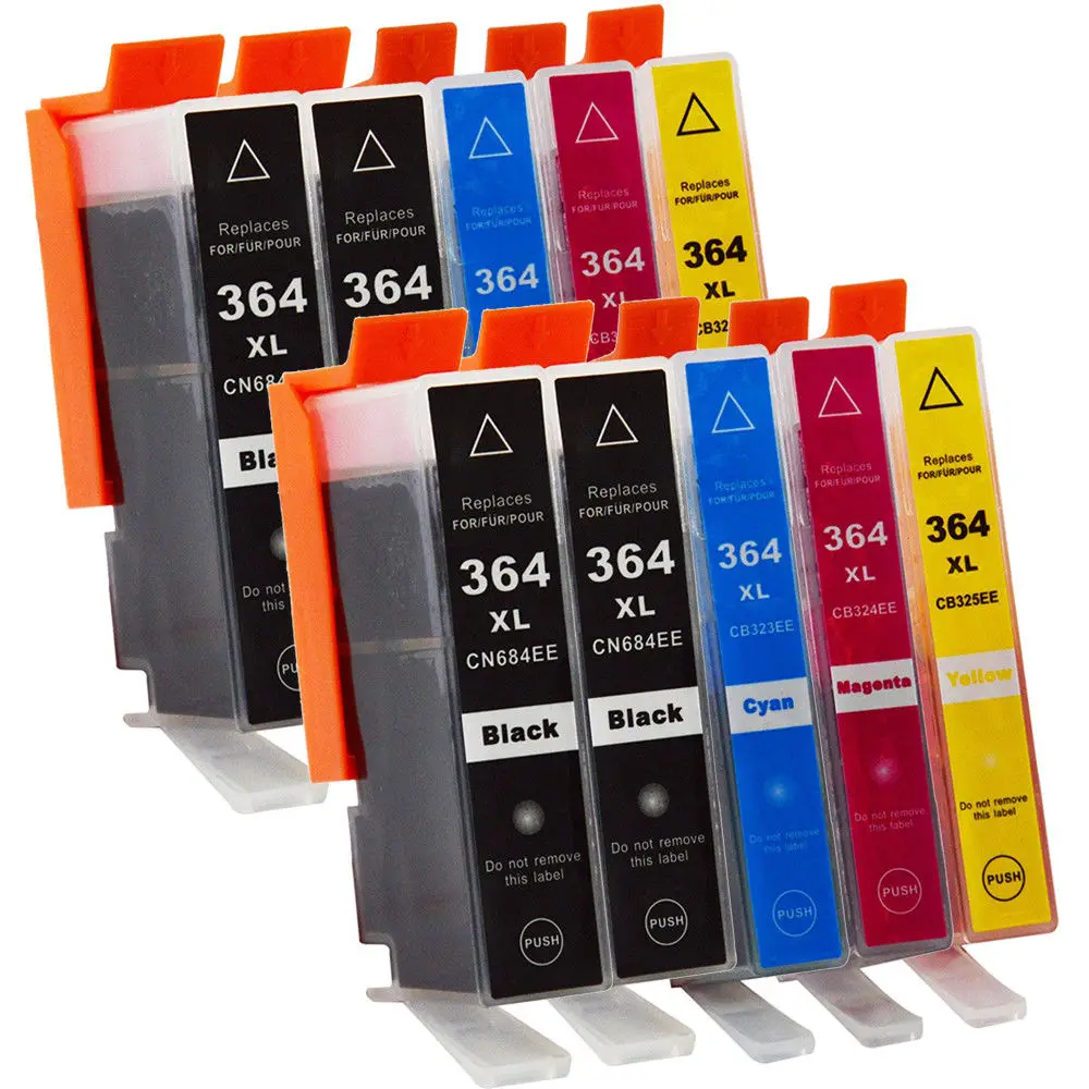Чернильные картриджи для HP364 XL Photosmart 5522 7510 5520 Deskjet 3522 3070a 3520 5510 6510 6520 7520