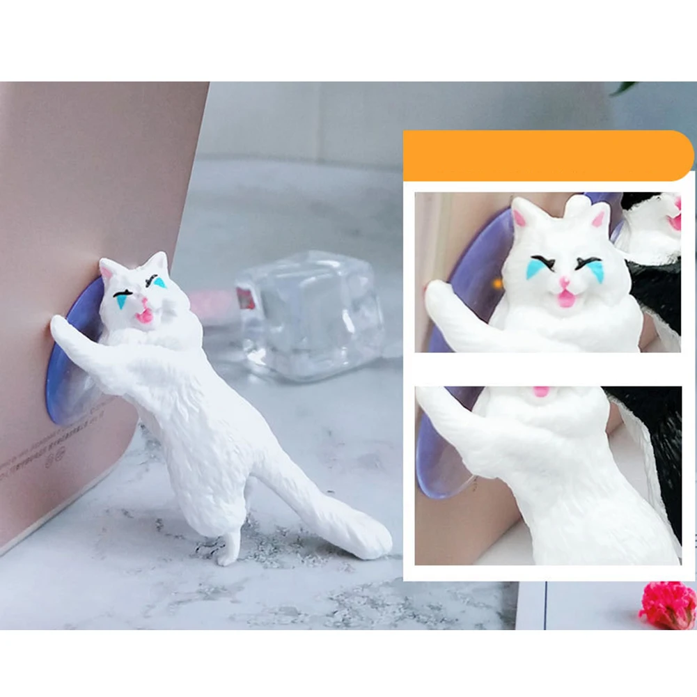 Kawaii милый кот планшет подставка-держатель для сотового телефона на присоске универсальное настольное крепление