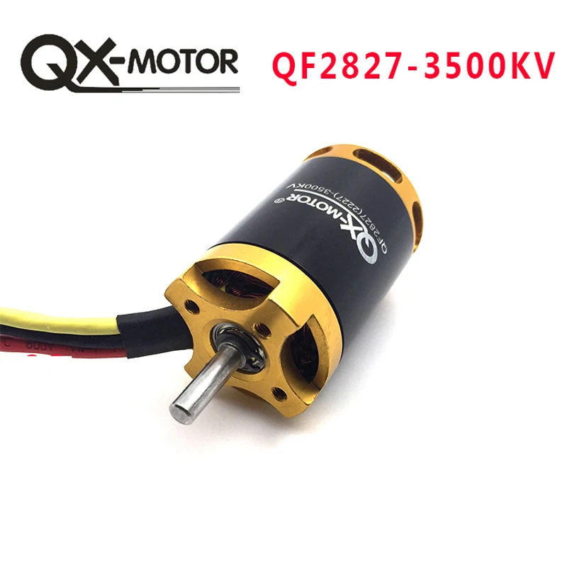 QX MOTOR Фирменная Новинка QC2827 3500KV бесщеточный двигатель для скоростного