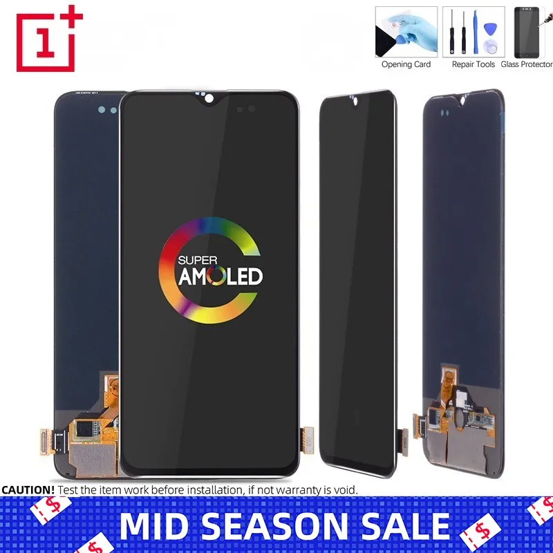 

Global AMOLED Original LCD For Oneplus 6T Display Touch Screen Digitizer Assembly For One Plus 6T LCD Display Replacement