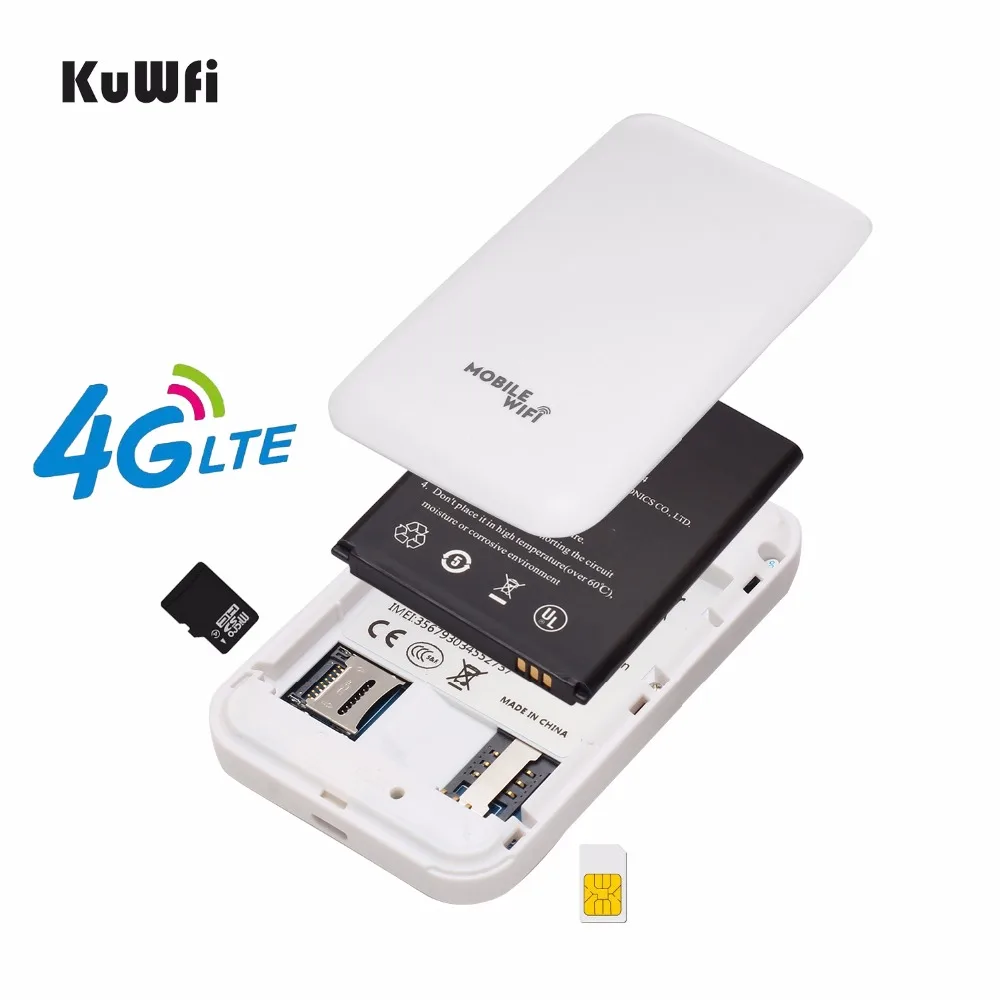 Goede Kopen UK Verzending 4G Pocket Wifi Router 2000 MAH Batterij Met