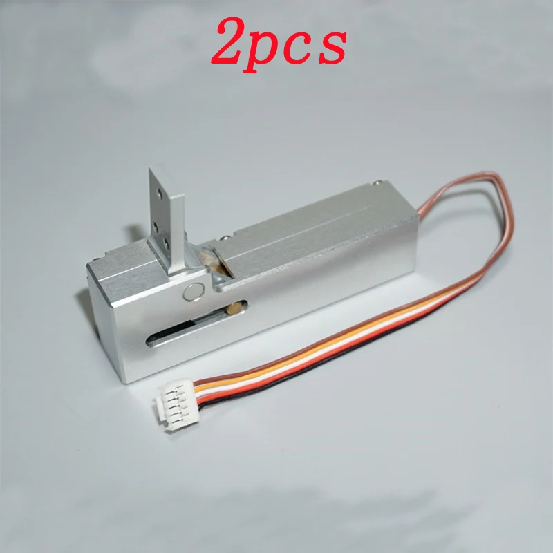

2PCS Metal Retractable Servoless Electronic Landing Gear CNC Aluminum Folding Undercarriage Skids Controller for RC Quad Heli