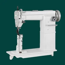 Single-иглы пост кровать Швейная машина с фунцкией шитья закрытых стежков, промышленных швейных машин, товары будут отправлены DHL FedEx UPS