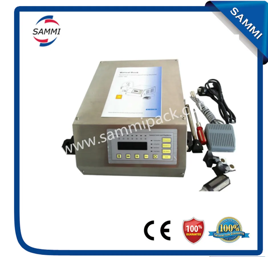 110V digital control oil bottle filling machine