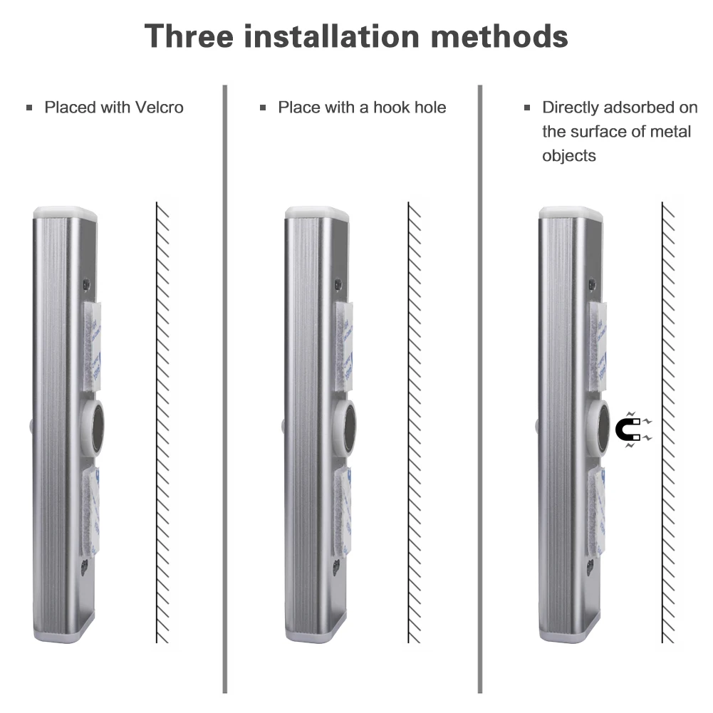 8 светодиодов движения сенсор светильник на батарейках беспроводной движения Портативный Магнит шкаф ночной Светильник s для прихожей лестницы