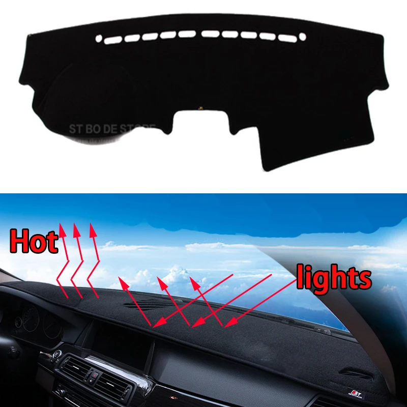 

Car dashboard Avoid light pad Instrument platform desk cover Mats Carpets Auto accessories car styling for KIA Sorento