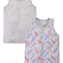 Комплект Майка "Веселый малыш" для мальчика 2шт