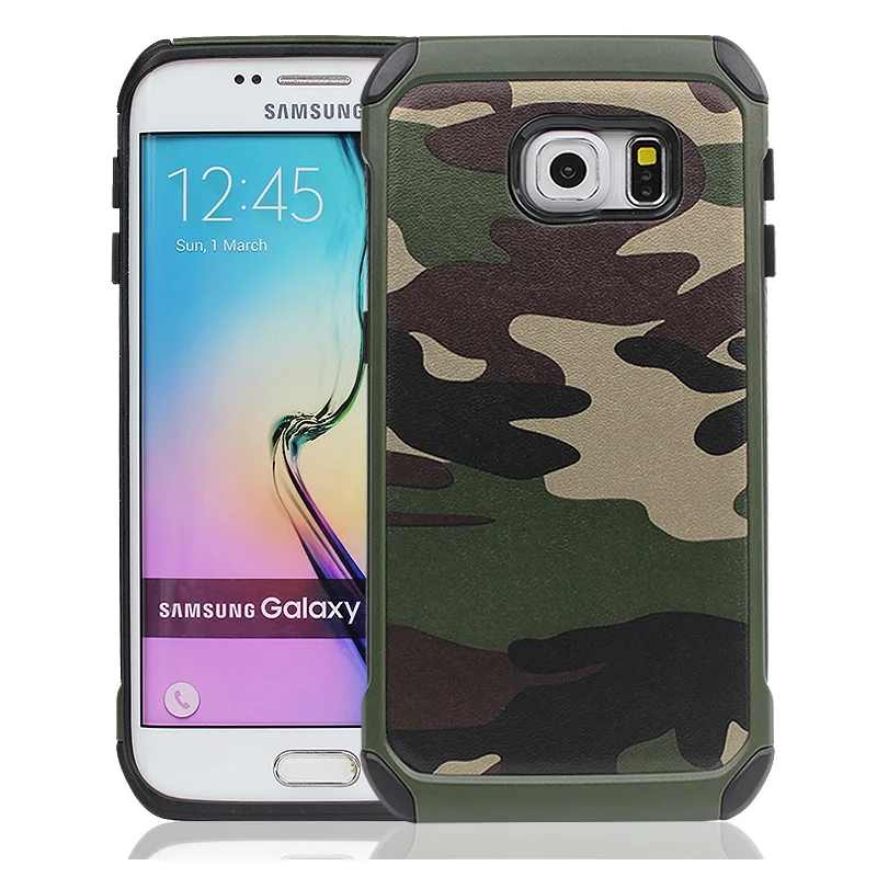 Камуфляжный чехол в стиле милитари для Samsung Galaxy S9 S8 Plus S7 S6 Edge Жесткий Чехол A5 A7 A3 2017