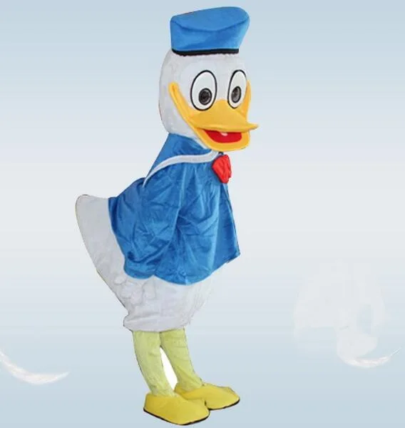 Dog Mascot Costumes Donald Duck Pluto And Goofy Mascot Fancy Dress Performance Prop Adult Size