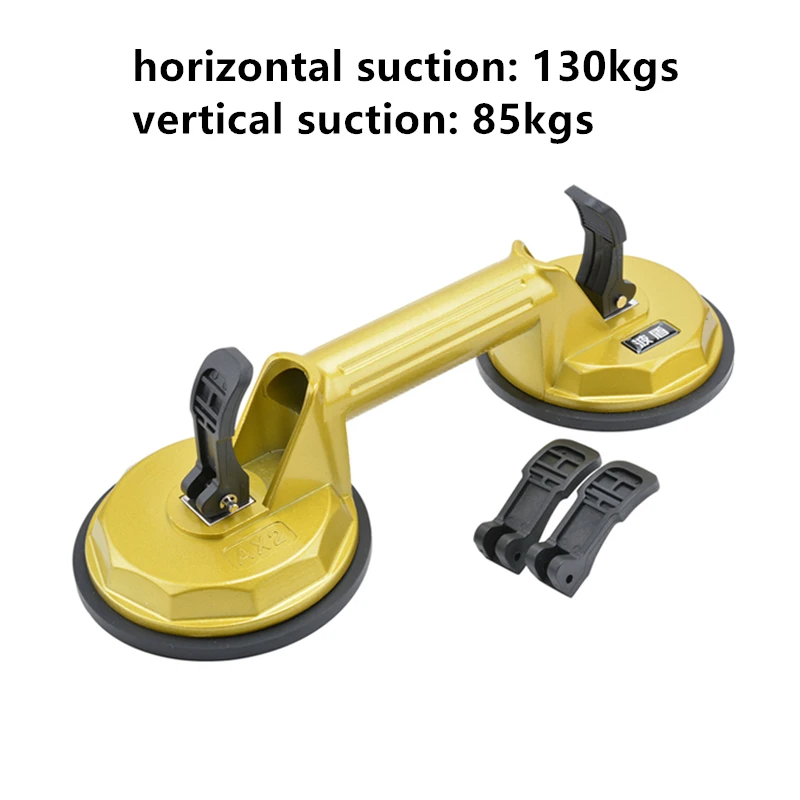 Borntun Стекло автомобиля присоски всасывания сосание плиты чашки Чашки колодки Стекло-присоски потянув Remover подъема Стекло Мрамор автомобиля Корпус камень