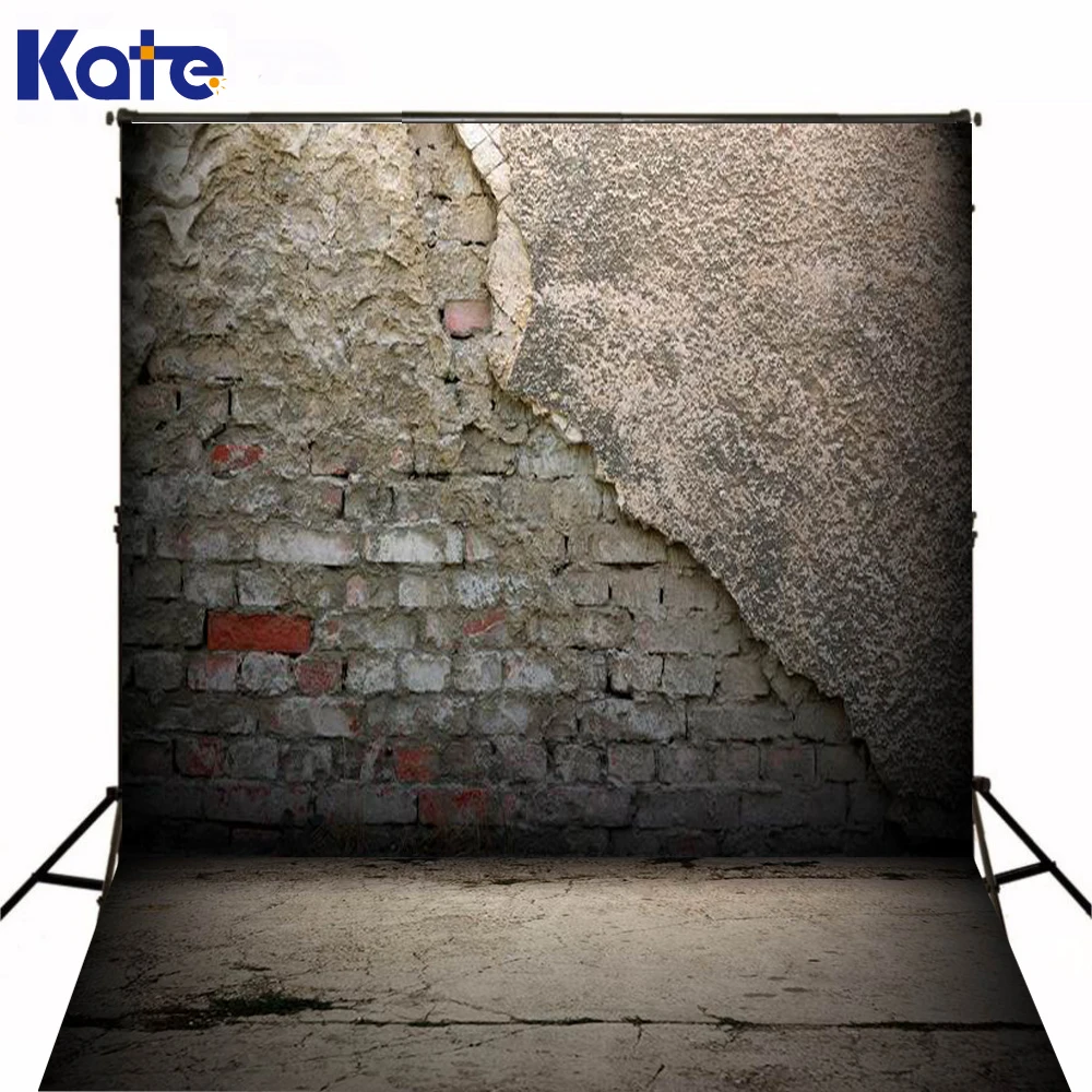 

Kate Retro Brick Wall Photography Backdrop 10*6.5Feet(300*200Cm) Era Art Photography Backdrops Washable Photography Background