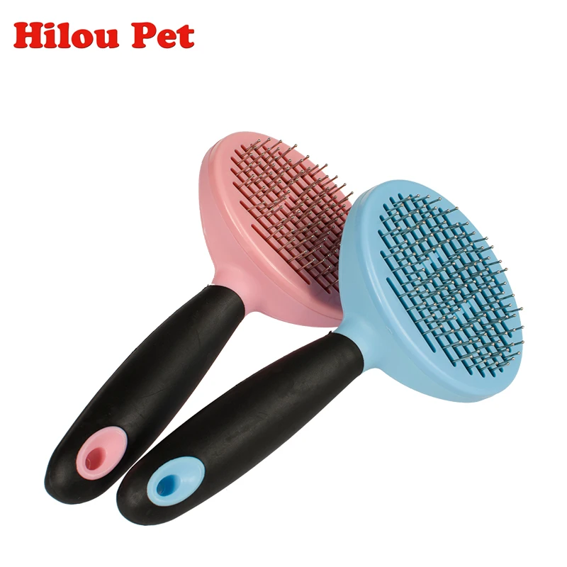 

Pet Comb Shedding Tool Brush Comb Rake Pet Fur Grooming Quick Clean Short Hair
