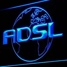 I974 ADSL Интернет-магазин подключение кафе свет знак вкл/выкл Swtich 20+ цвета 5 размеров