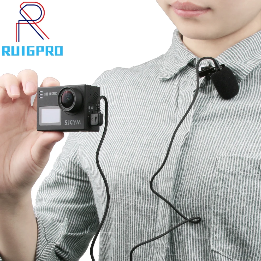 

Accessories External Microphone MIC for SJCAM SJ6 LEGEND /SJ7 Star /SJ360 Sports Camera