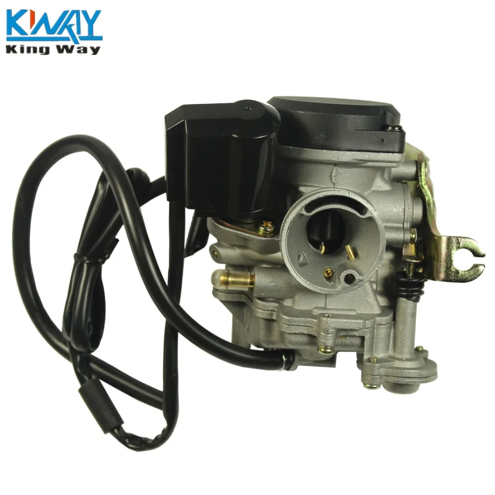 Бесплатная доставка-King Way - Carb Gy6 60cc скутер 19 мм PD19J таотао карбюратор мопед для 50cc