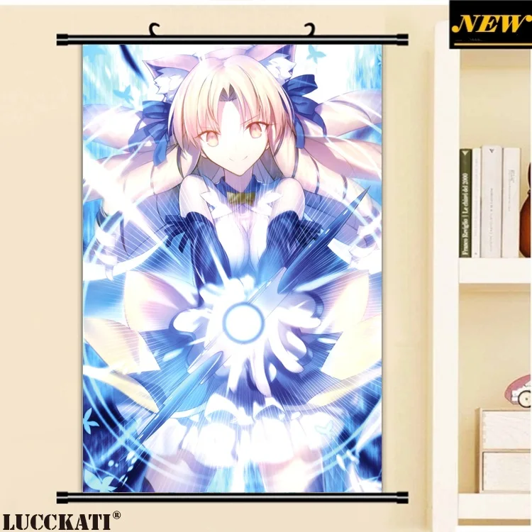 40X60 см Fate grand order Fate/go Fgo Сексуальная лоли калочка мультфильм аниме Искусство Настенная картина плакат прокрутка Ткань Холст Живопись