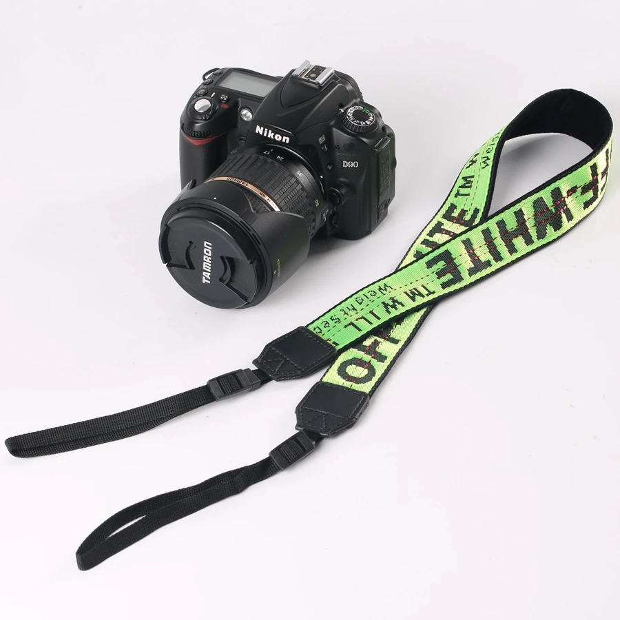 Белый неопреновый шейный ремень приятный мягкий наплечный ремень для камеры Canon Nikon Pentax sony Fujifilm Olympus аксессуары для камеры