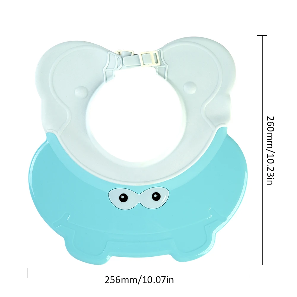 Для мытья головы Кепки Водонепроницаемый уха Для ванной Кепки Дети Регулируемая Hat