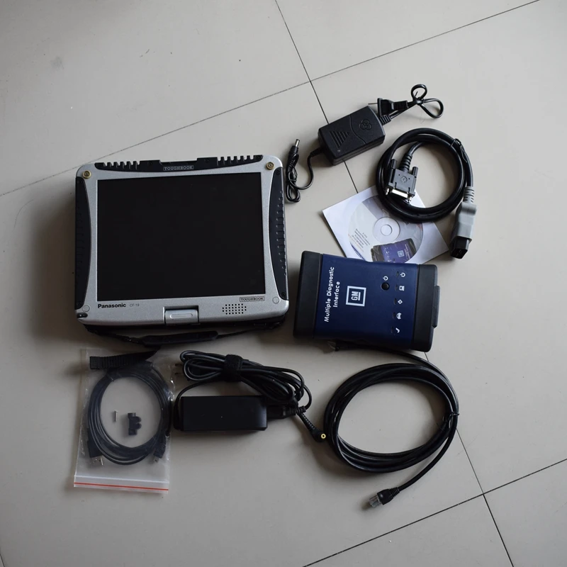 

2019 new wifi mdi interface diagnostic tool for G/M MDI scanner software installed in laptop cf-19 ready to use 4g multilingual