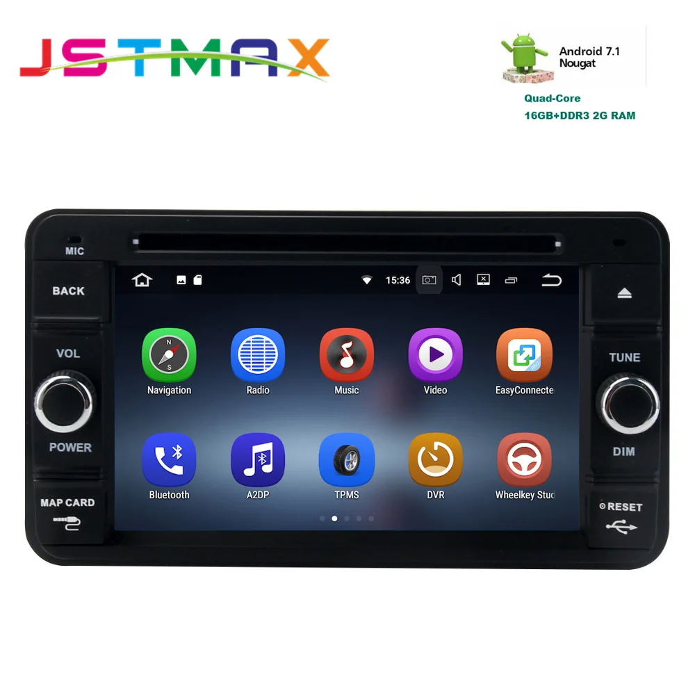 Автомобиль 2din Радио DVD Android 7.1 GPS Navi для Suzuki Jimny 2007 + авторадио навигации головное