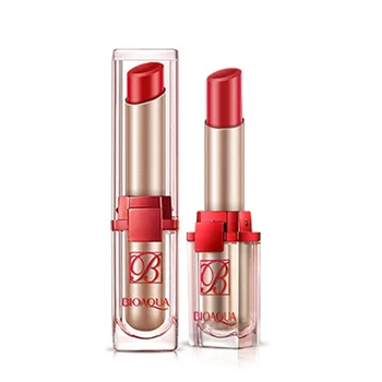 

BIOAQUA Sexy Lipstick Beauty Women Waterproof Moisturizing Lip Cream Cosmetics Make Up Kiss of Charm with 8 Colors
