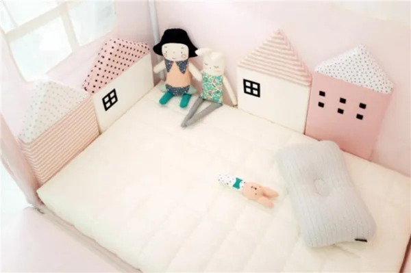 Дом стены INS кукла плюшевый диван кровать защитный корпус кроватка ограждение безопасный Рождественский Номер мягкие игрушки подарок на день рождения подушка