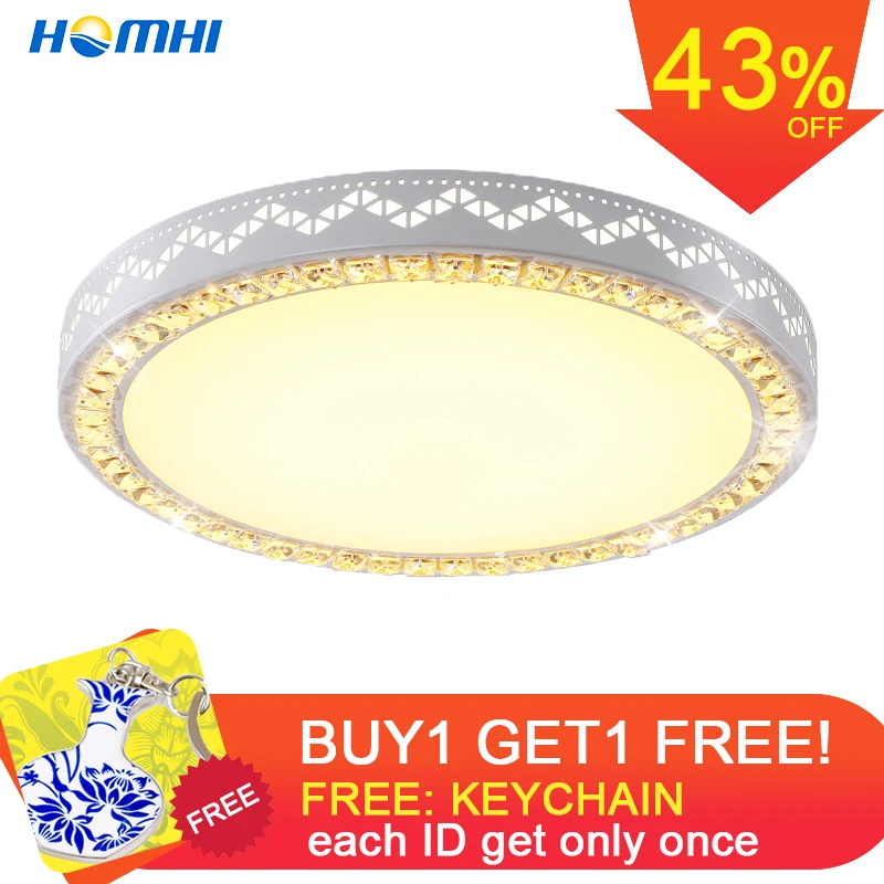 

Crystal lamp decorative lighting fixtures ceiling lamp crystal luster home led acrylic light ceiling lights for living room
