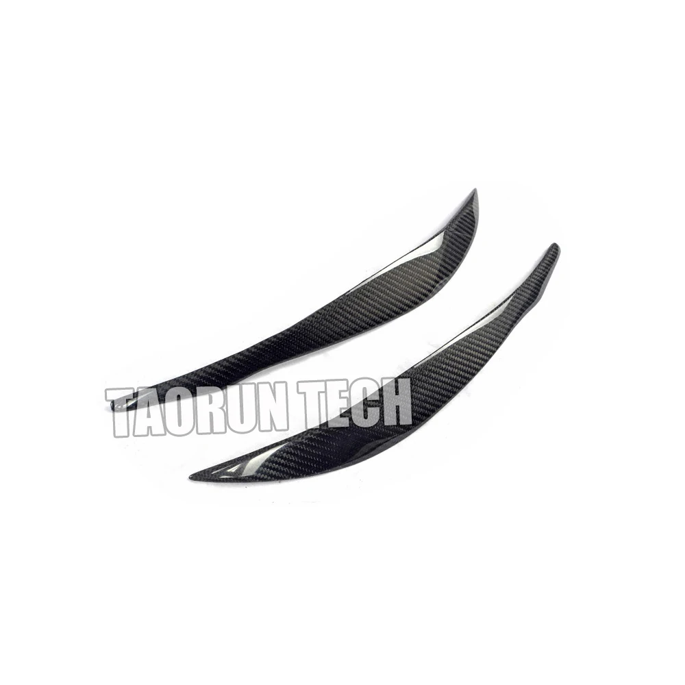 Наклейка на переднюю фару F30 из углеродного волокна для BMW 320i 328i 330i 335i 320d 325d 328d 330d
