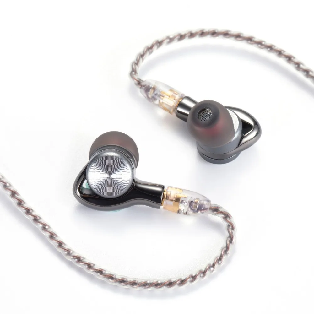 Новые гибридные наушники Paiaudio DM1 1BA с 1 динамическими наушниками