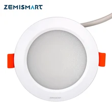 ZLL ZigBee 3.0 Smart RGBW Downlight 7W Led Bulb Light Work with Amazon Echo plus directly with echo and dot google home by hub