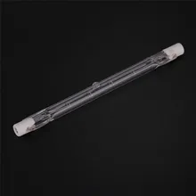 1 шт., линейный двухсторонний галогенный светильник, прозрачная теплая белая лампа 118 мм R7S 220-240 в 300 Вт, украшение для свадебной вечеринки