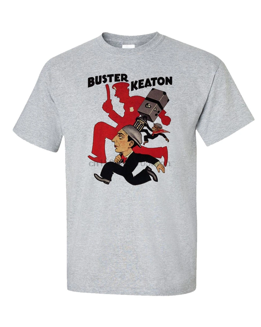 

Buster Keaton T-Shirt Cameraman Silent Movie Film Comedy Star Hollywood Chaplin