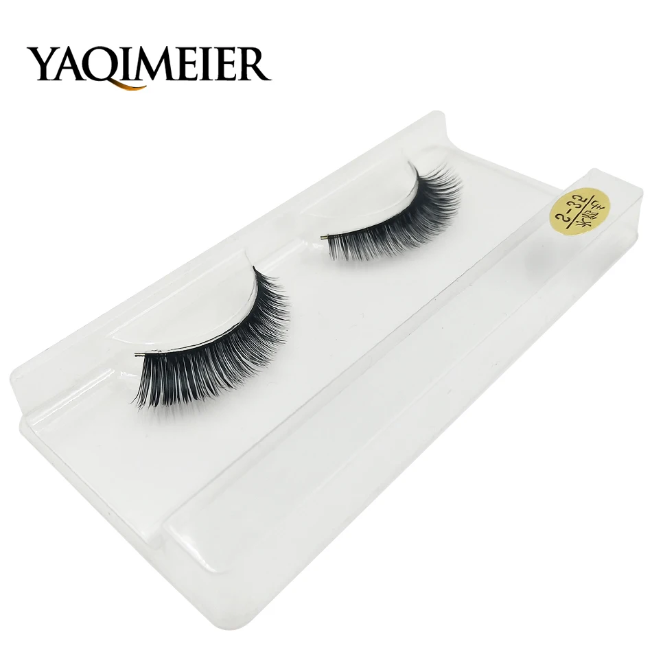 YAQIMEIER Winged Eyelashes Korea Trendy Thick 3D Mink Fake Lashes
