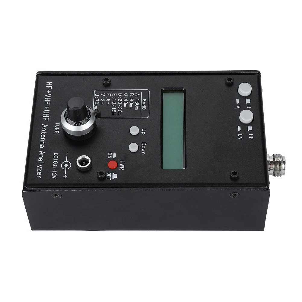 AW07A HF+ VHF+ UHF антенна анализатор SWR антенна метр тестер RF анализатор сопротивления высокого качества