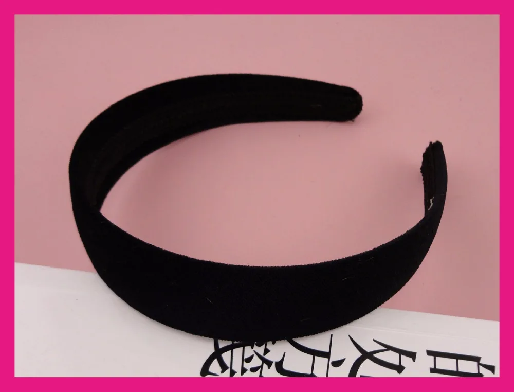 20 pçs 12mm teethed claro plástico hairbands