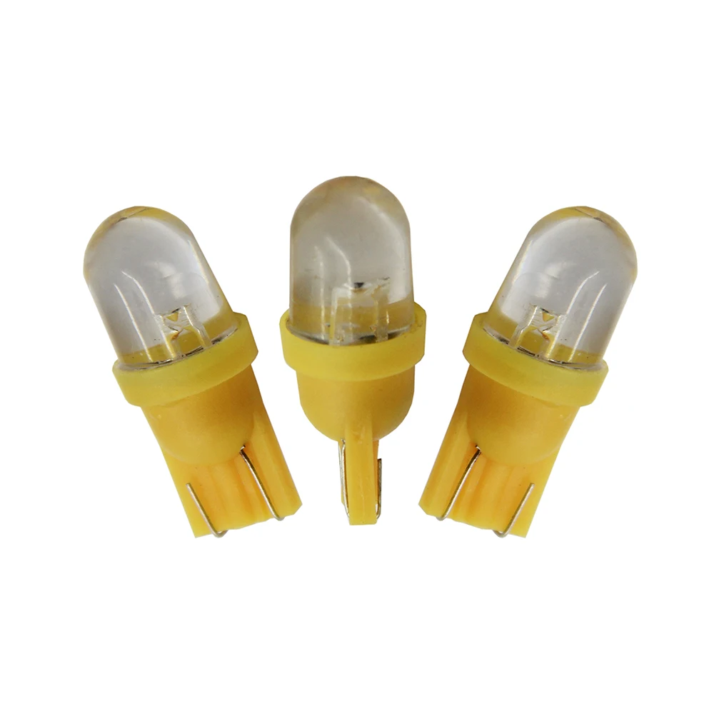100 шт. без ghosting 194 T10 пинбол led DC 6 3 в 555 W5W 5050 SMD Анти мерцание с прозрачными линзами