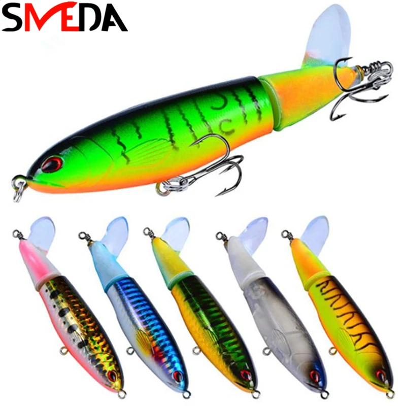 

Jerkbait For Fishing Wobblers Spinners Lure Pencil Hard Bait Lure Isca Artificial Casting Propeller Jointed Gear