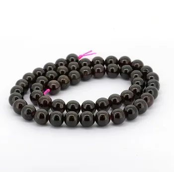 

8mm Genuine Natural Garnet Stone Loose Beads for DIY Jewel Making