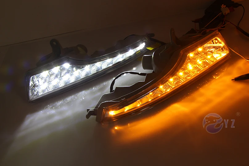 Car Flashing 2pcs Drl For Nissan Altima Teana 2013 2014 2015 2016 Daytime Running Lights Fog