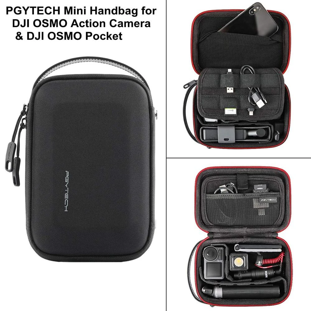 PGYTECH Mini HandBag for DJI OSMO Action Camera & DJI OSMO Pocket Carrying Case BagGimbal