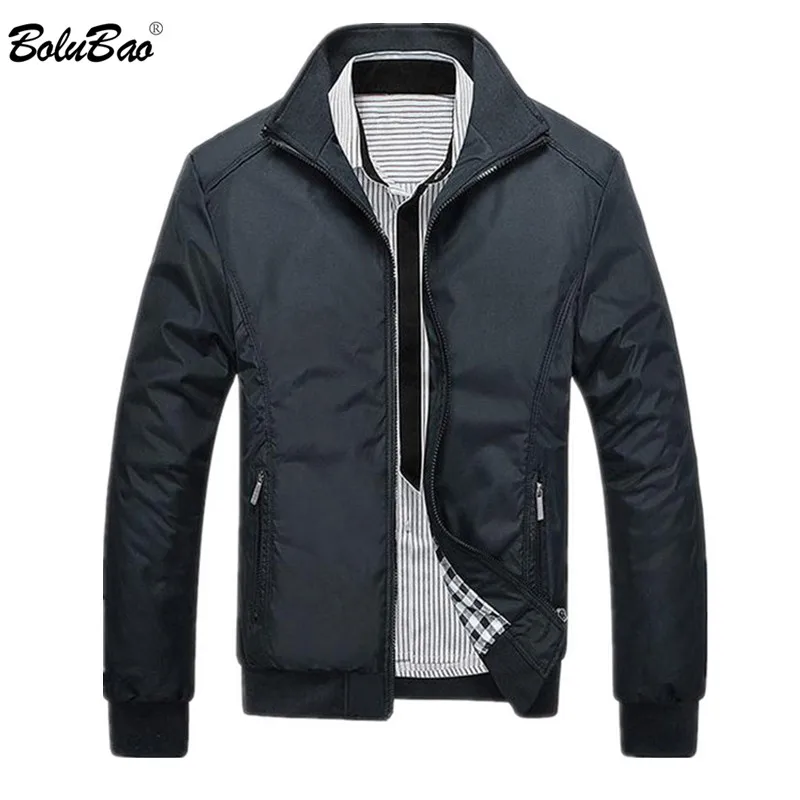 

BOLUBAO Fashion Brand Men Jackets New Solid Color Slim Fit High Quality Mens Jackets Male Casual Jacket Coats