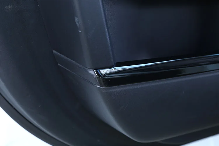 Для Landrover Range Rover Sport- автомобильный Стайлинг ABS хром Глянец Черная внутренняя полоса для отделки дверей инструмент для отделки